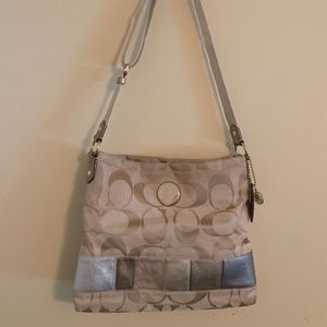 Coach Gold Crossbody Purse